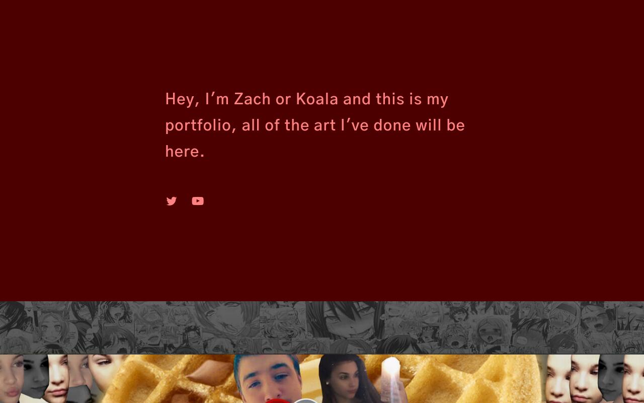 Carrd profile picture for @koala